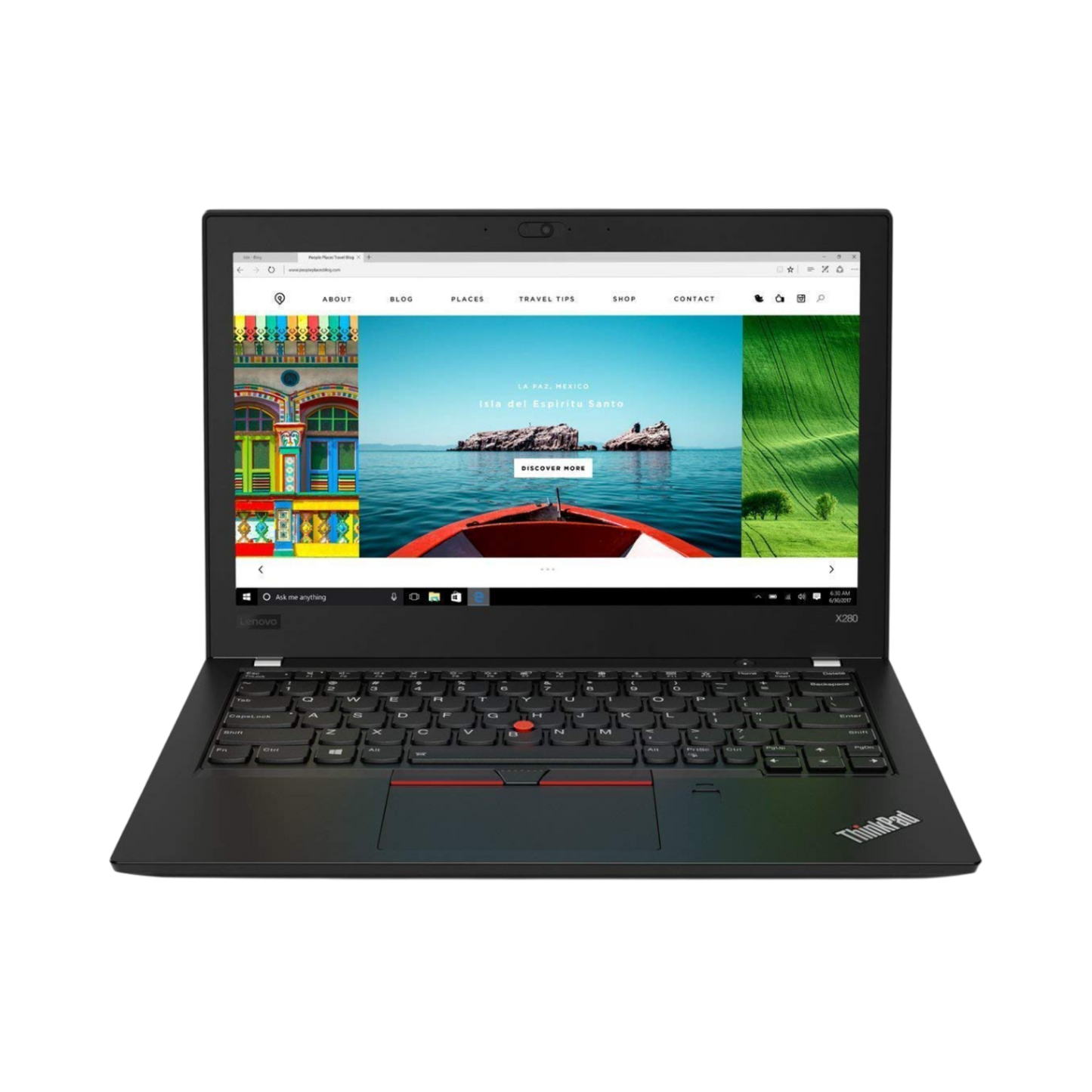 (Refurbished) Lenovo ThinkPad X280 8th Gen Laptop | Windows 11 | Ms Office | Intel HD Graphics | 12.5 Inch Black