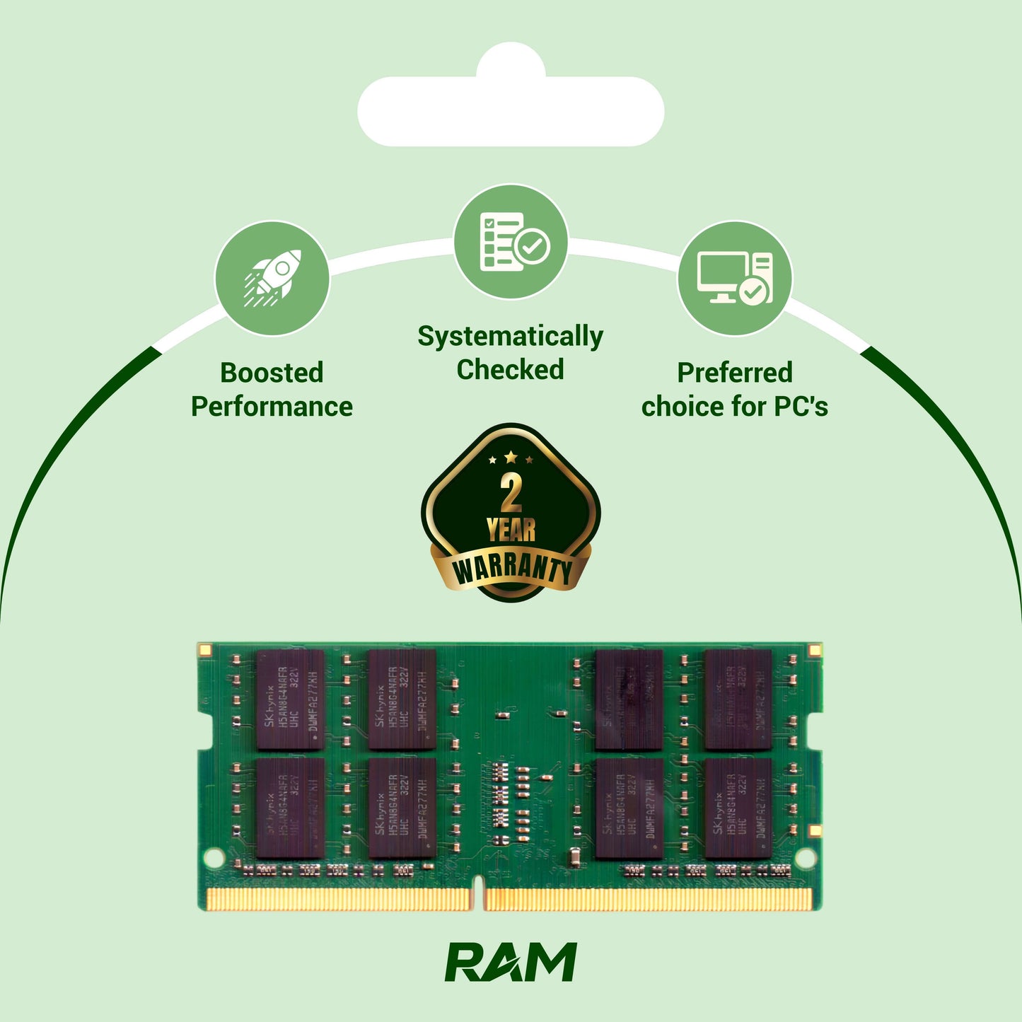 8 GB DDR4 laptop RAM for computer