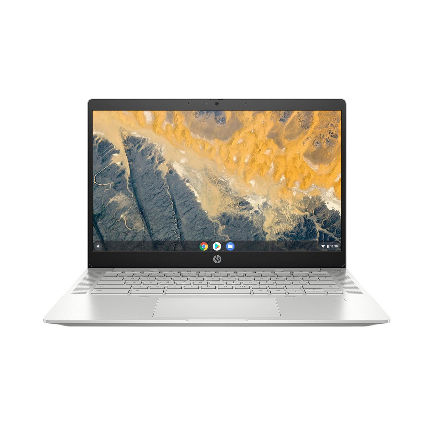 (Refurbished) HP Chromebook C640| i5 10th Gen Laptop | Chrome OS | Intel HD Graphics | 14 Inch | Silver