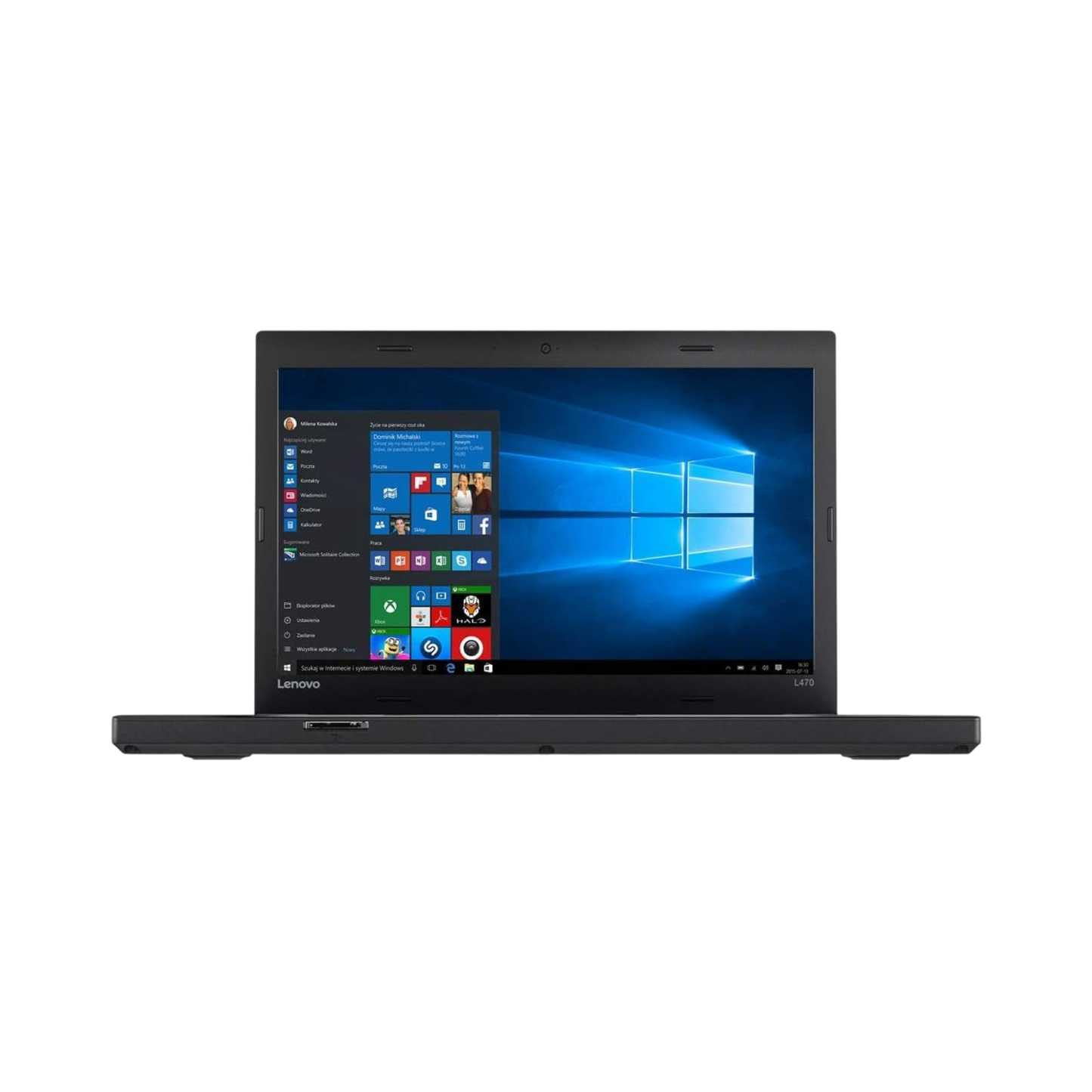 (Refurbished) Lenovo ThinkPad L470 | i7 7th Gen Laptop | Windows 11 | Ms Office | Intel HD Graphics | 14 Inch Black