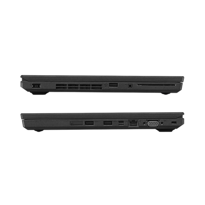 Refurbished Laptop Lenovo ThinkPad L460 side profile highlighting durable build