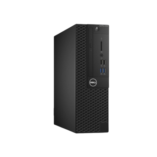(Refurbished) Dell Optiplex Intel Core i3 7th Gen Desktop | 8GB Ram | 256 GB SSD | Windows 11 | Ms Office | Intel HD Graphics