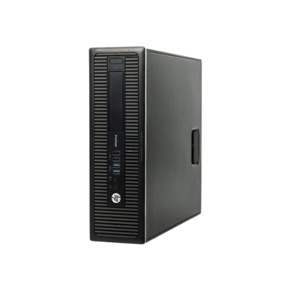 (Refurbished) HP Intel Core i5 4th Gen Desktop | 8Gb Ram | 256 Gb SSD | Windows 10 | Ms Office | Intel HD Graphics