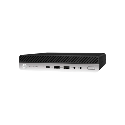 (Refurbished) HP ProDesk i3 7th Gen Mini pc | 8GB Ram | 256GB SSD | Windows 11 | Ms Office | Intel HD Graphics
