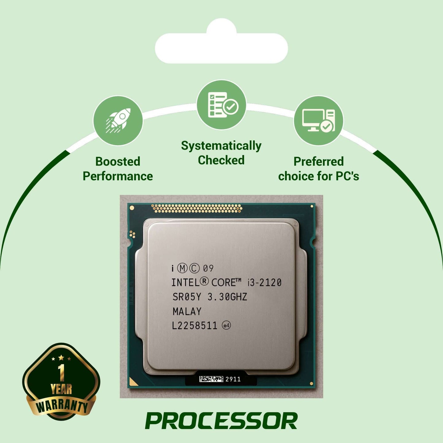 Intel Core i3 2nd Gen Processor for all motherboards