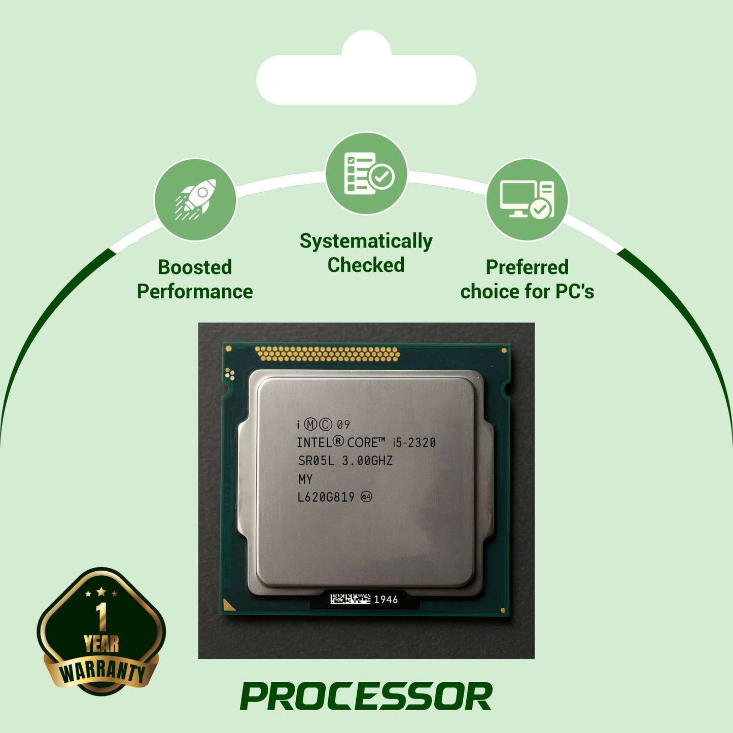 Intel Core i5 2nd Gen Processor for all motherboards