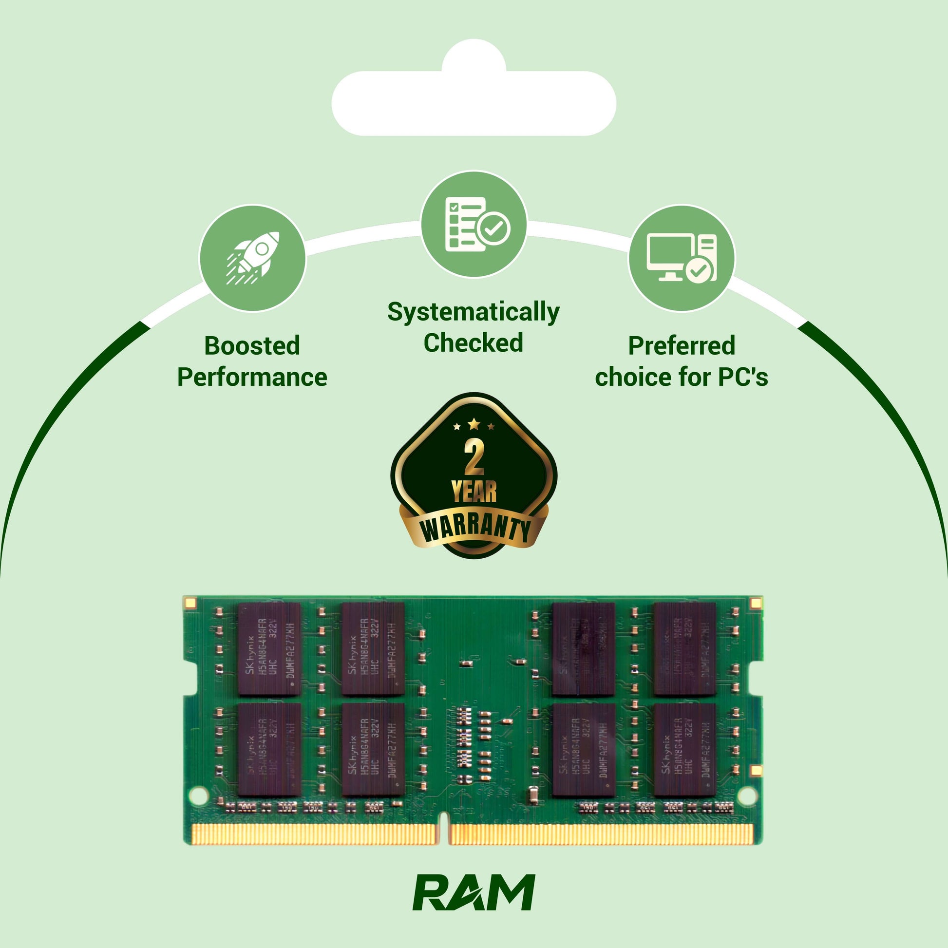 8 GB DDR4 laptop RAM for computer