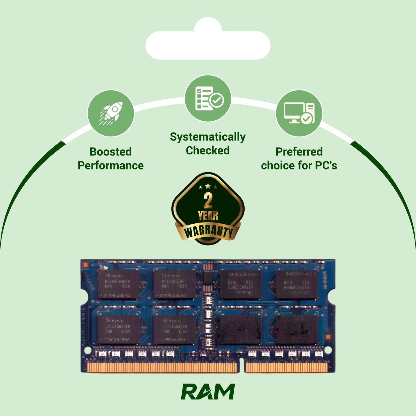 8 GB DDR4 laptop RAM — performance Ram for laptops