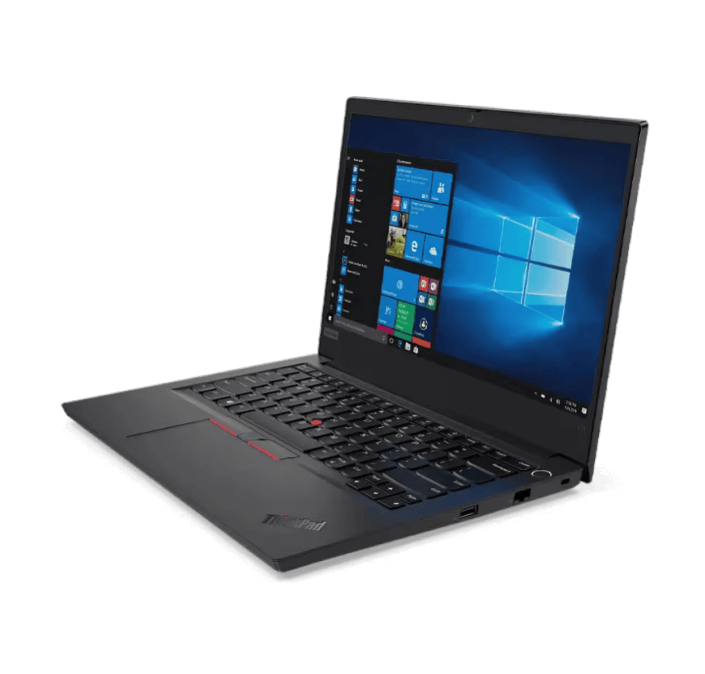 Business-ready refurbished laptop Lenovo ThinkPad E14 offering flexible configurations (8 GB/256 GB or 16 GB/512 GB SSD) and reliable ThinkPad keyboard