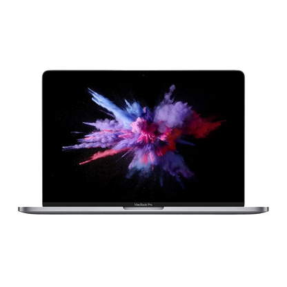 (Refurbished) Apple MacBook Pro A1989 | Intel Core i7 8th | Touch Bar | Thunderbolt Ports | 13.3 Inch | Grey
